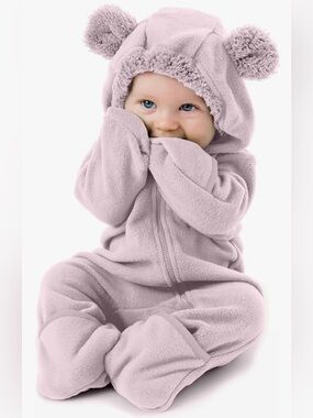 NWT Cuddle Club Lavender Bear Outfit